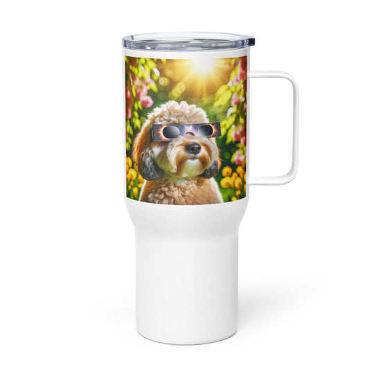 Cockapoo Eclipse- Travel mug with a handle