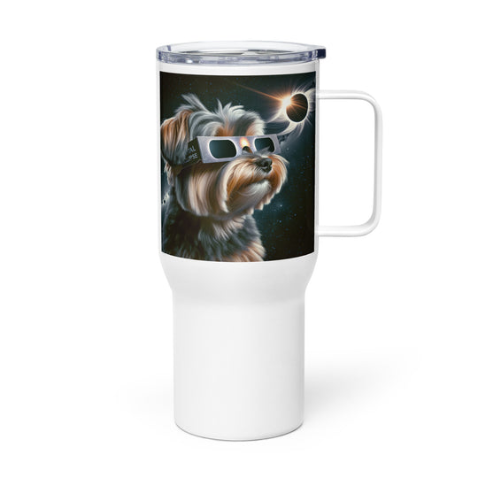 Morkie Eclipse- Travel mug with a handle