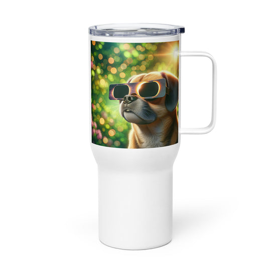 Puggle Eclipse- Travel mug with a handle