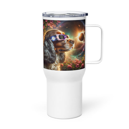 Sprocker Spaniel Eclipse- Travel mug with a handle