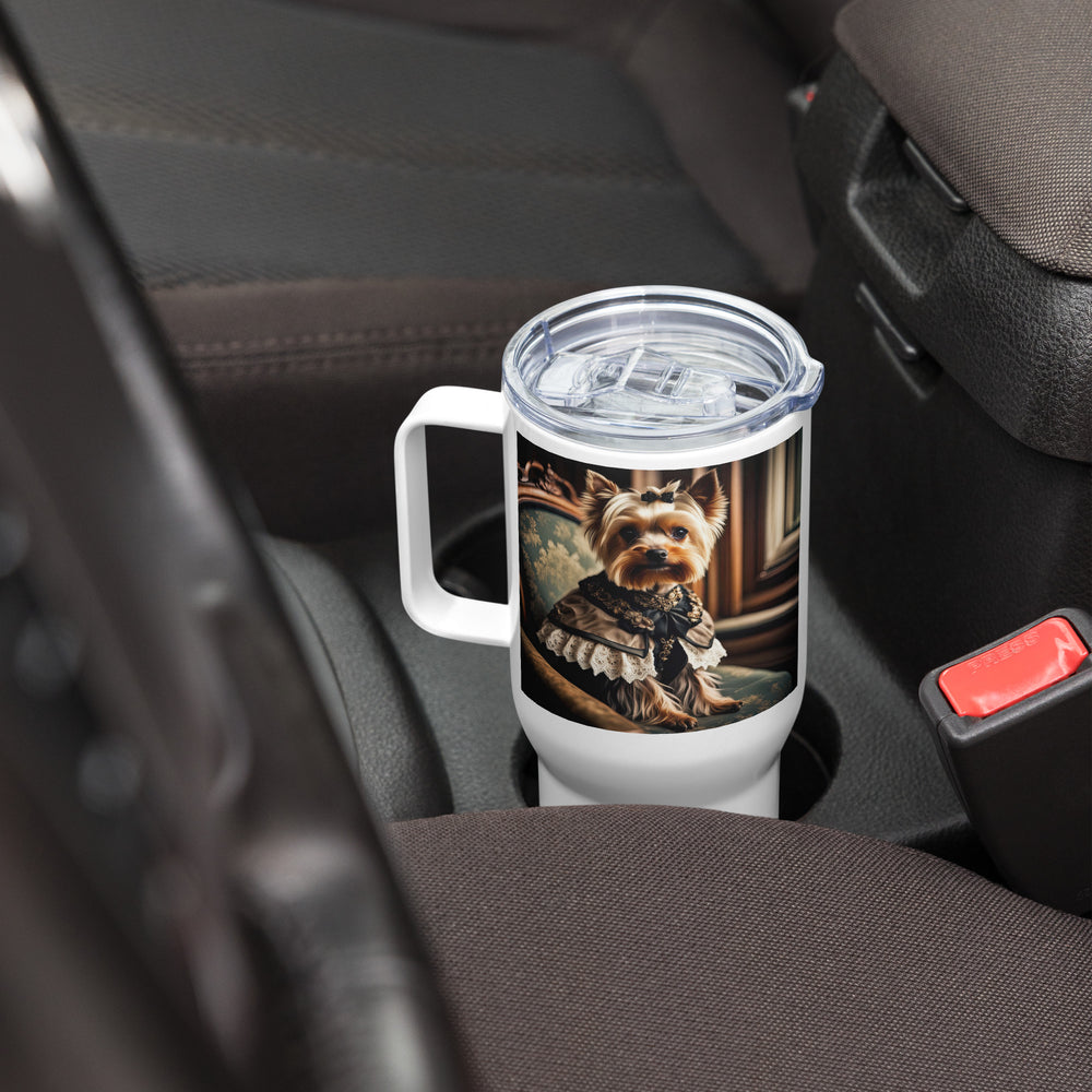 Yorkshire Terrier- Travel mug with a handle