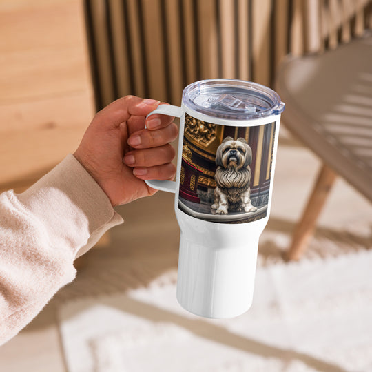 Shih Tzu- Travel mug with a handle v2