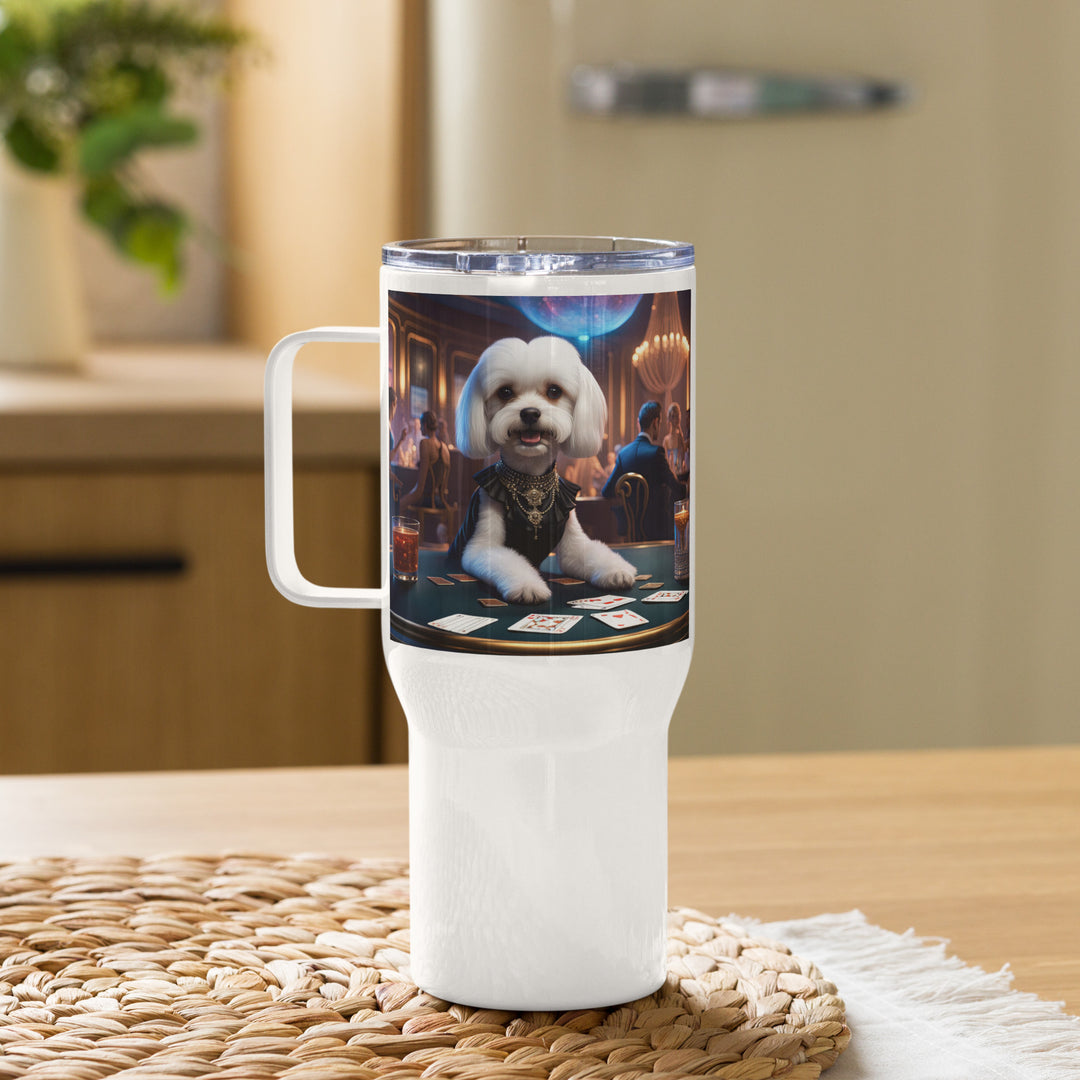 Cavachon- Travel mug with a handle v2