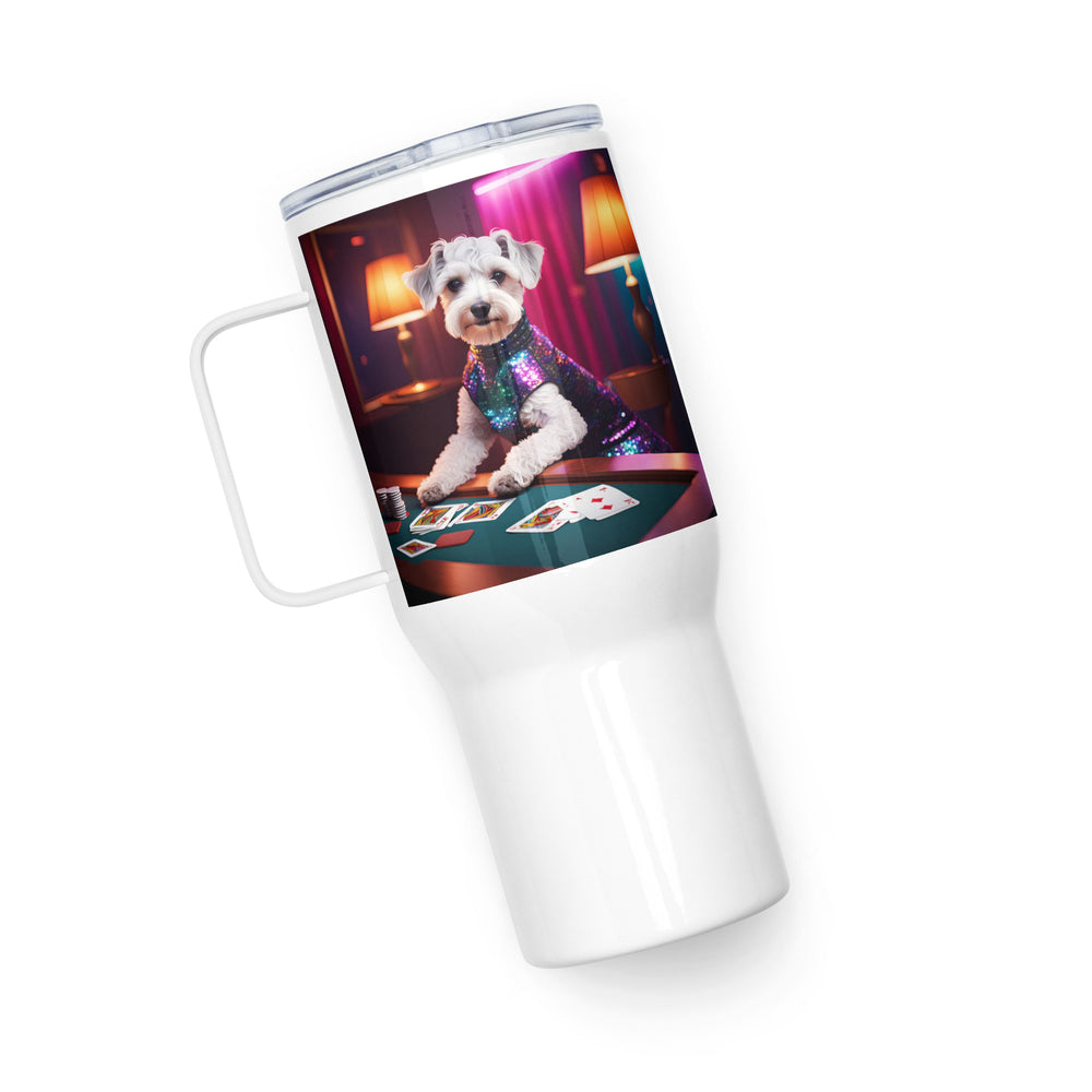 Schnoodle General- Travel mug with a handle v8