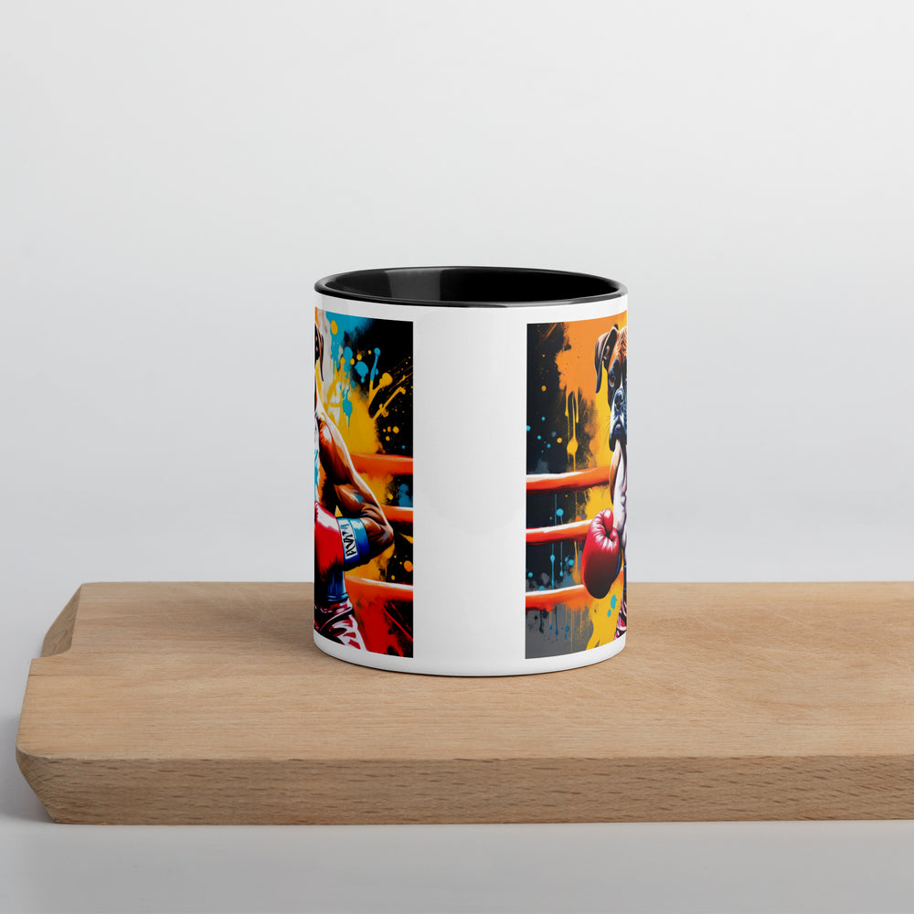 Boxer- Mug with Color Inside v4