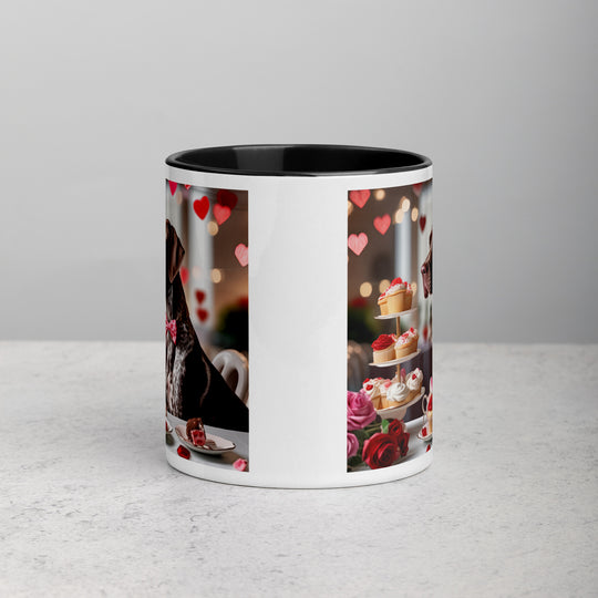 German Shorthaired Pointer Romantic- Mug with Color Inside