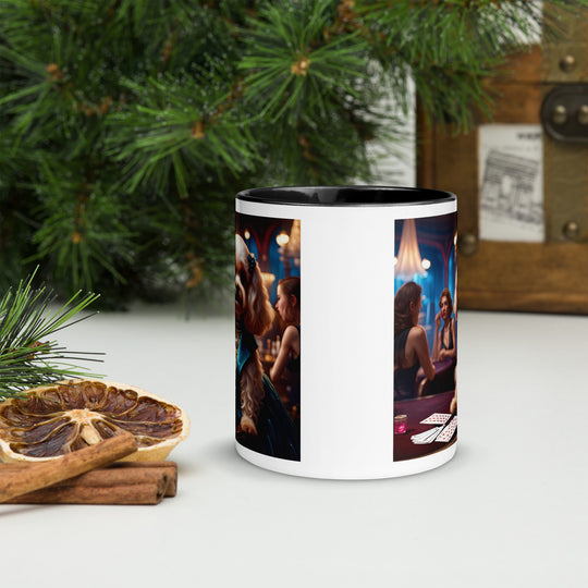 Cavapoo General- Mug with Color Inside v21