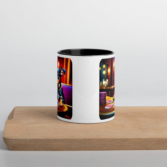 Chiweenie General- Mug with Color Inside v16