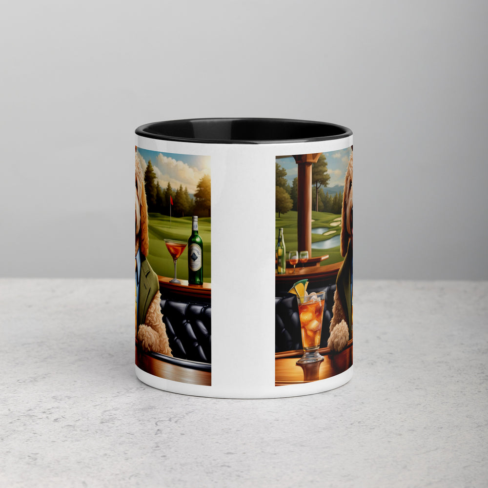 Goldendoodle- Mug with Color Inside v4