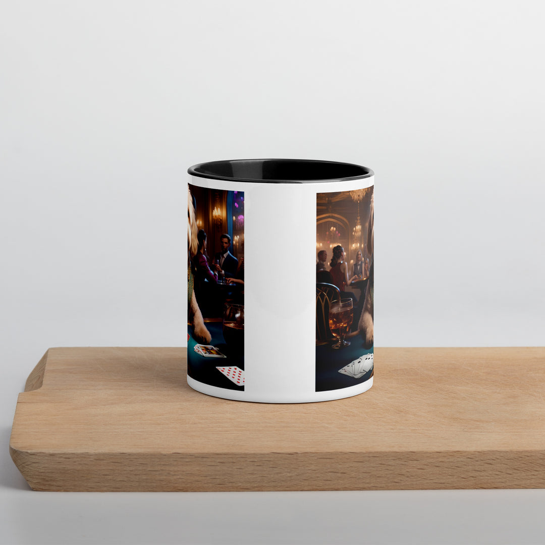 Goldendoodle- Mug with Color Inside v18