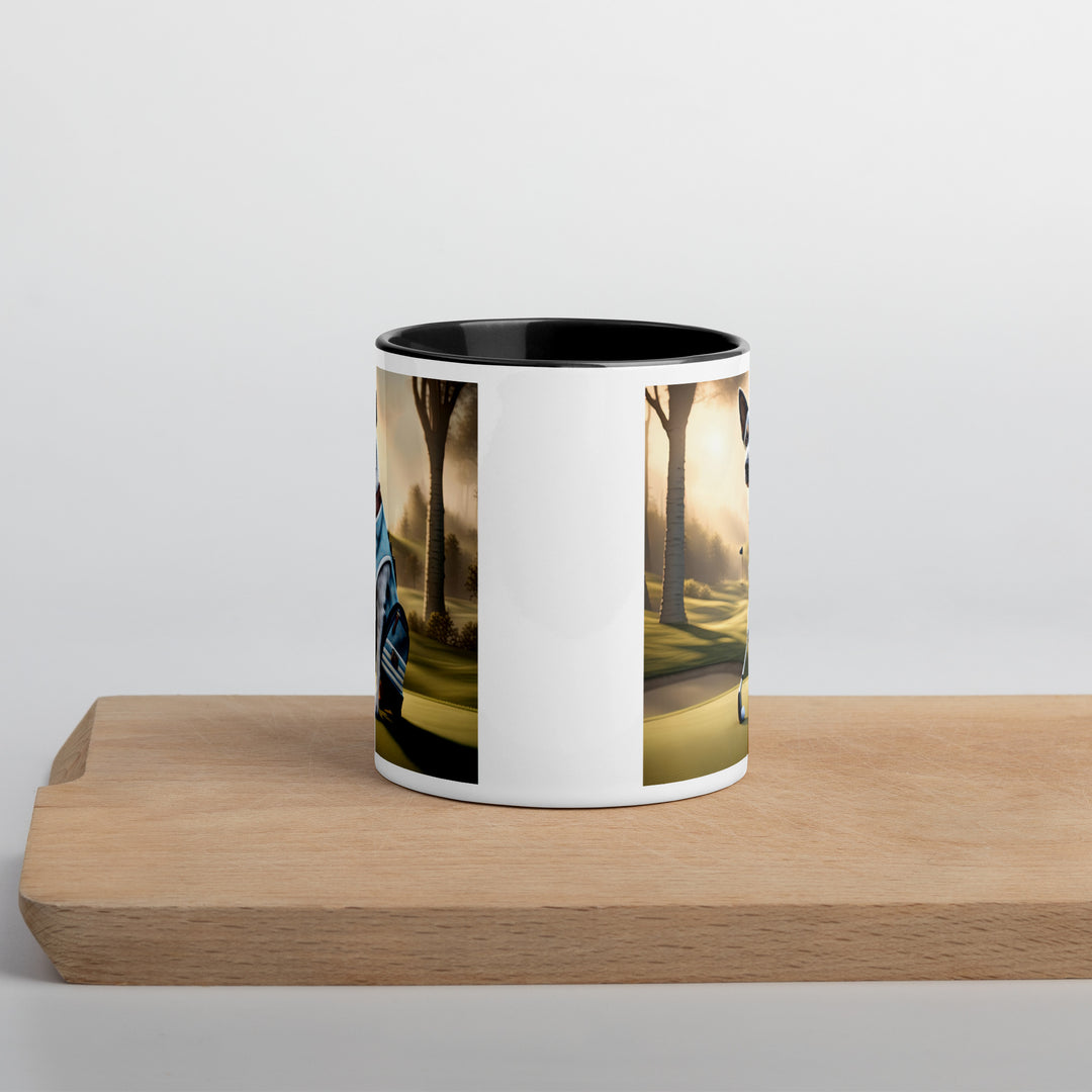 Texas Heeler Golfer- Mug with Color Inside v2