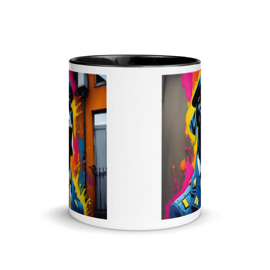 Great Dane- Mug with Color Inside v5