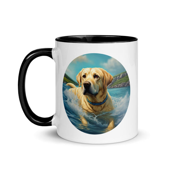 Mug with Color Inside-Labrador Retriever V20