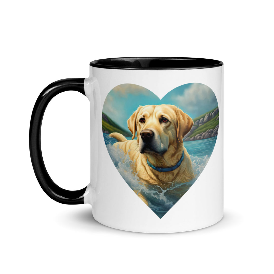 Mug with Color Inside-Labrador Retriever V21