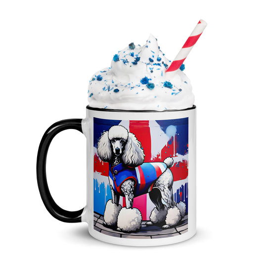 Poodle- Mug with Color Inside v2