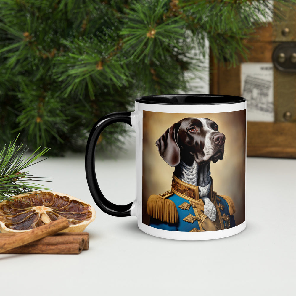 German Shorthaired Pointer- Mug with Color Inside v4