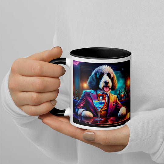 Bernedoodle General- Mug with Color Inside v3