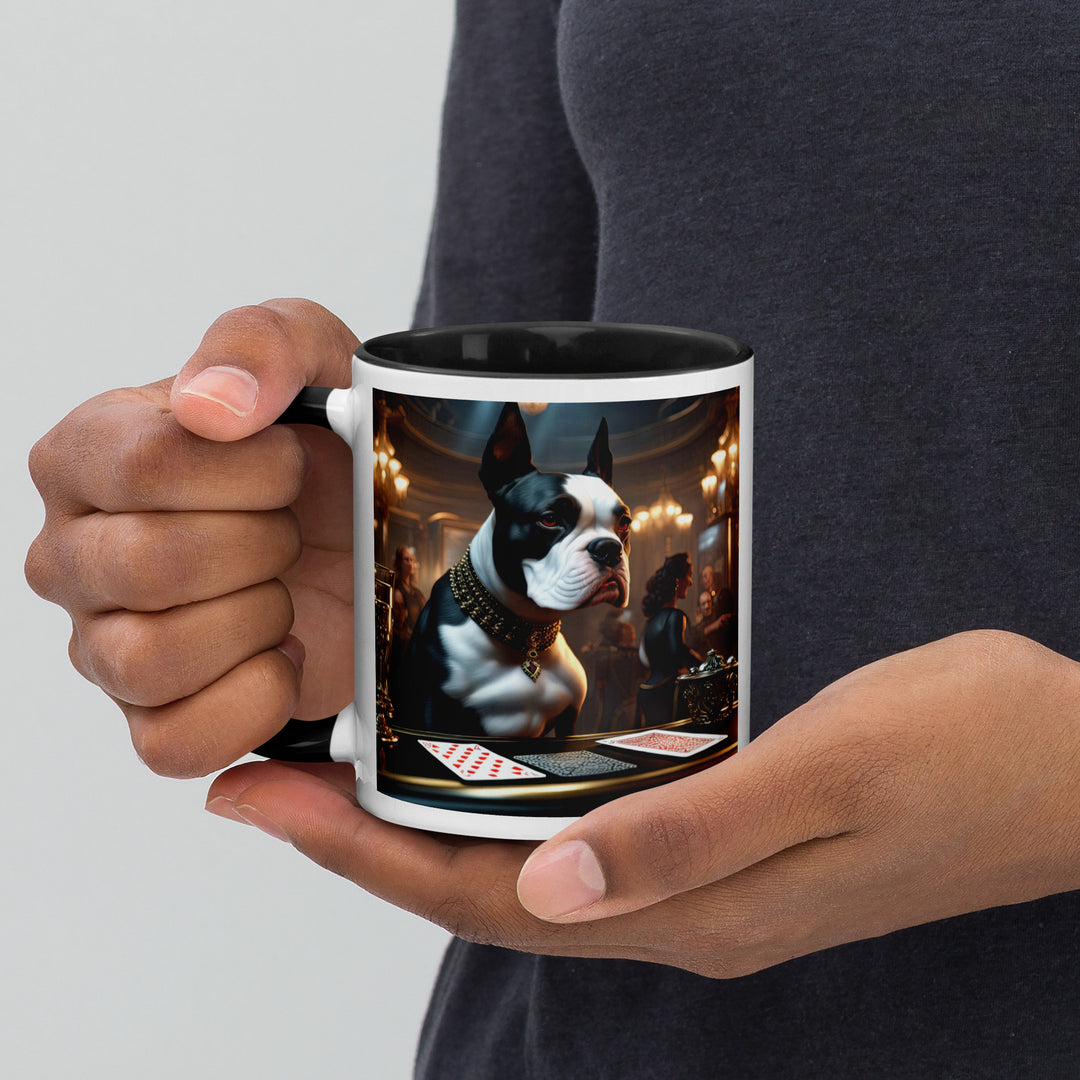 Catahoula Bulldog General- Mug with Color Inside v4