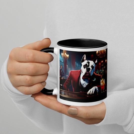 Catahoula Bulldog General- Mug with Color Inside v7