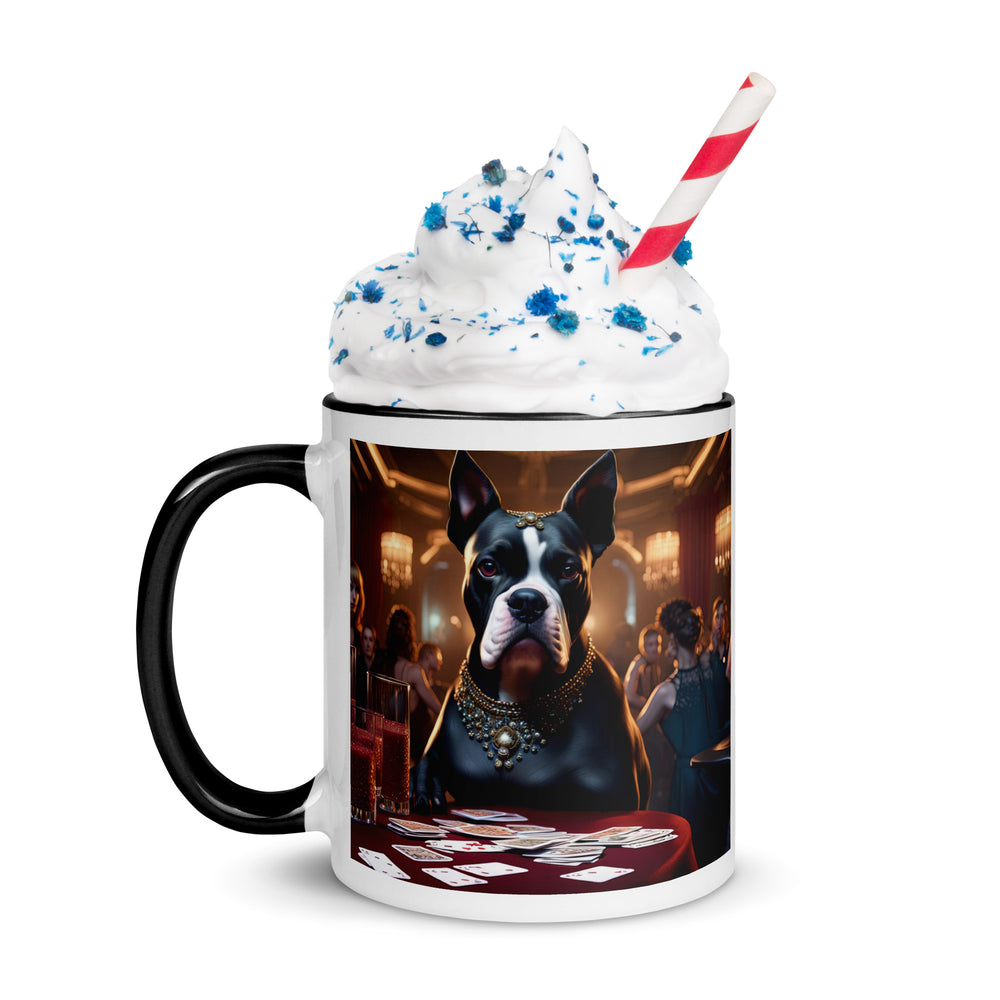 Catahoula Bulldog General- Mug with Color Inside v13