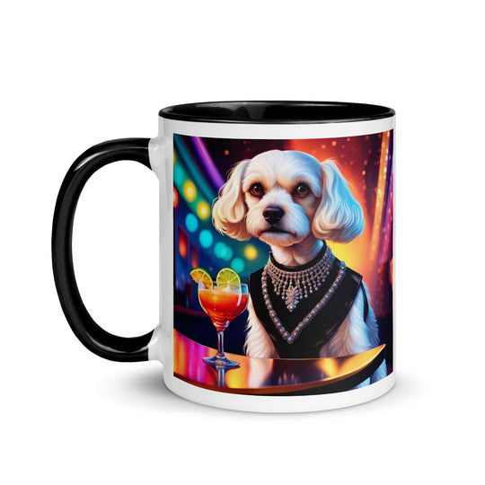 Cavachon- Mug with Color Inside v6