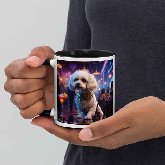 Cavachon- Mug with Color Inside v9