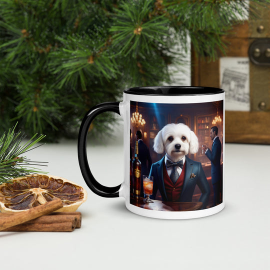 Cavachon- Mug with Color Inside v11