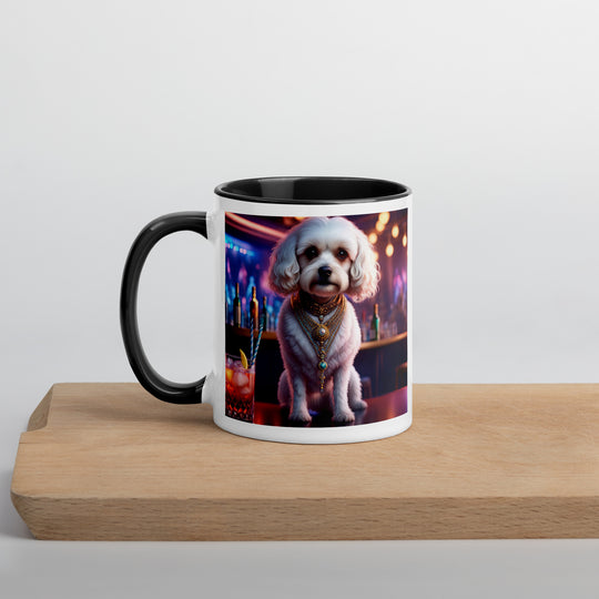 Cavachon- Mug with Color Inside v14