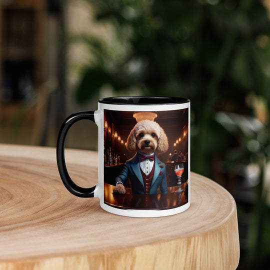 Cavapoo General- Mug with Color Inside v9