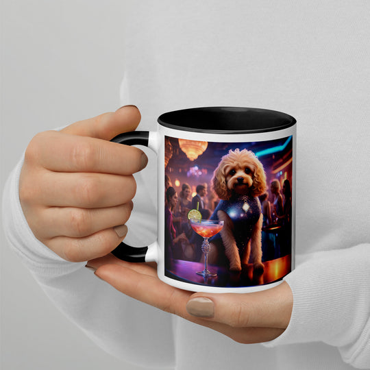 Cavapoo General- Mug with Color Inside v11`