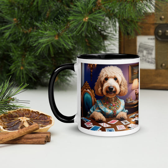 Goldendoodle- Mug with Color Inside v3