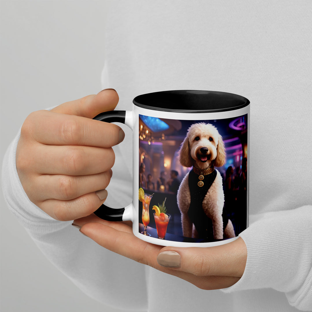 Goldendoodle- Mug with Color Inside v14