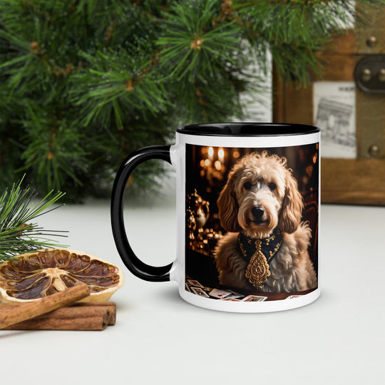 Goldendoodle- Mug with Color Inside v23