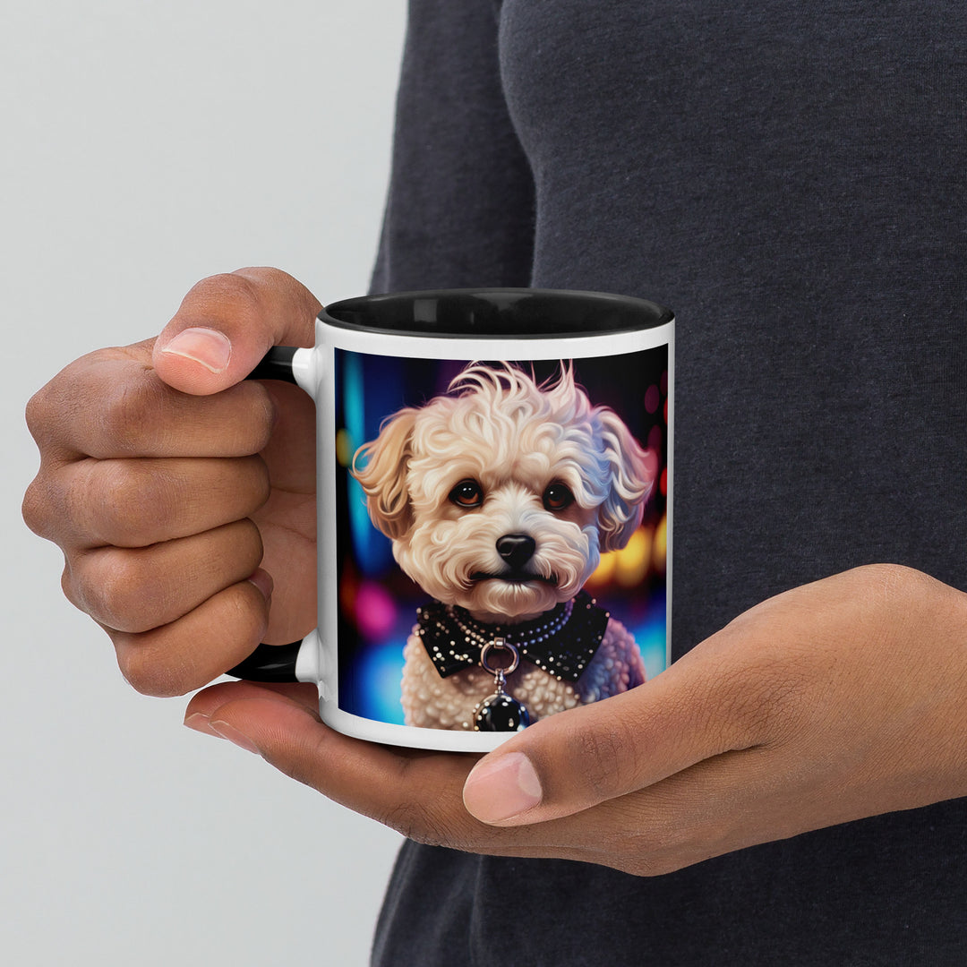 Maltipoo General- Mug with Color Inside v11