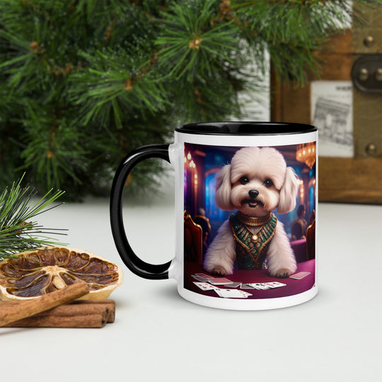 Maltipoo General- Mug with Color Inside v13