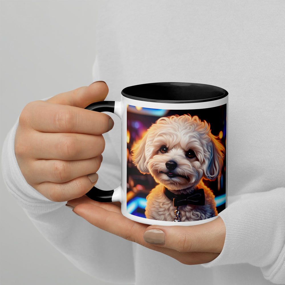 Maltipoo General- Mug with Color Inside v14