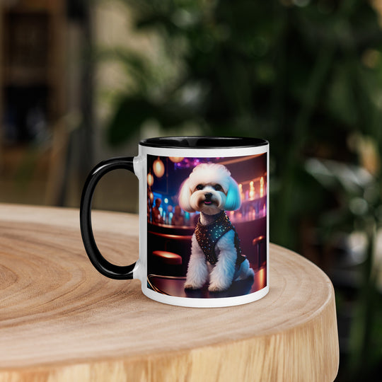 Maltipoo General- Mug with Color Inside v16