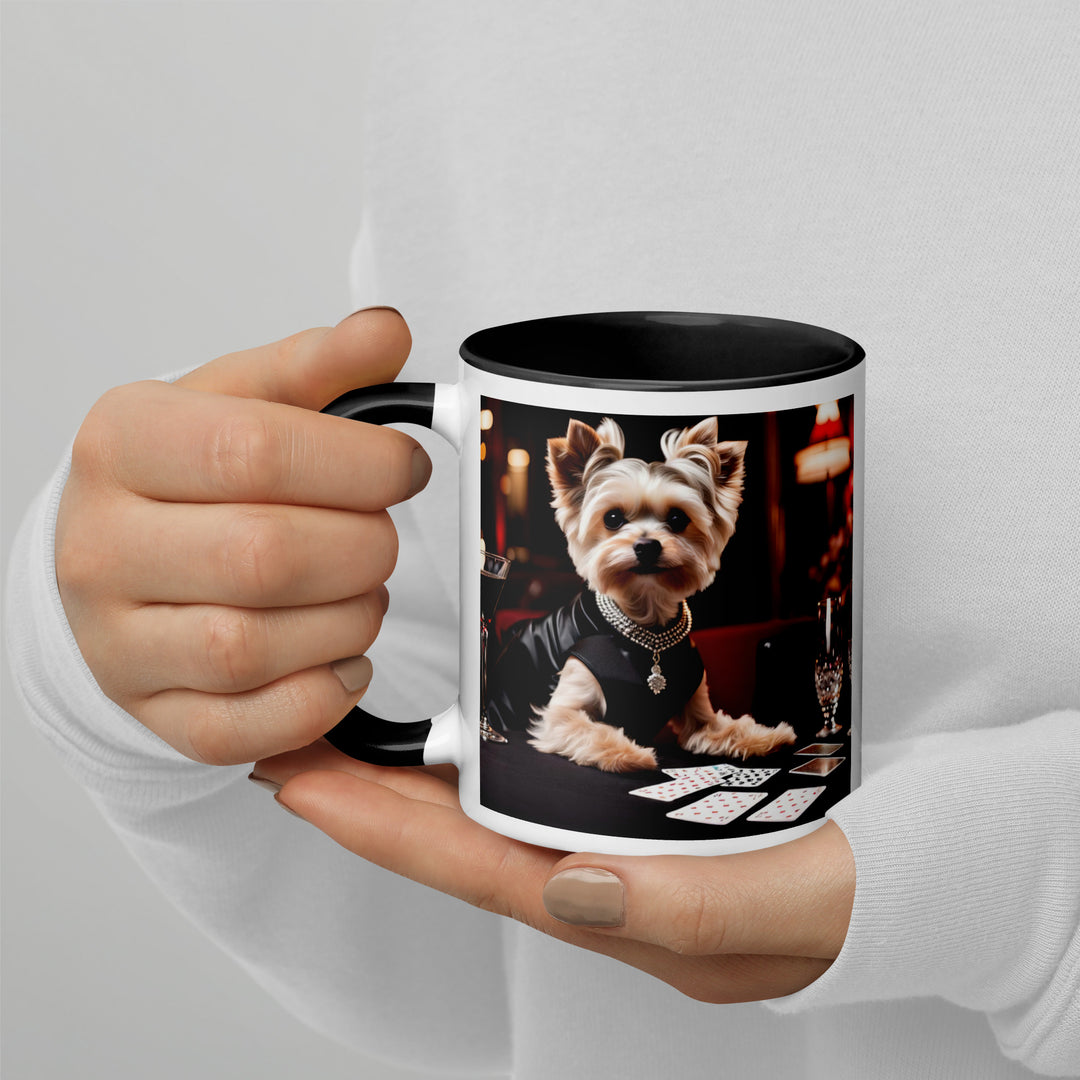 Morkie General- Mug with Color Inside v4