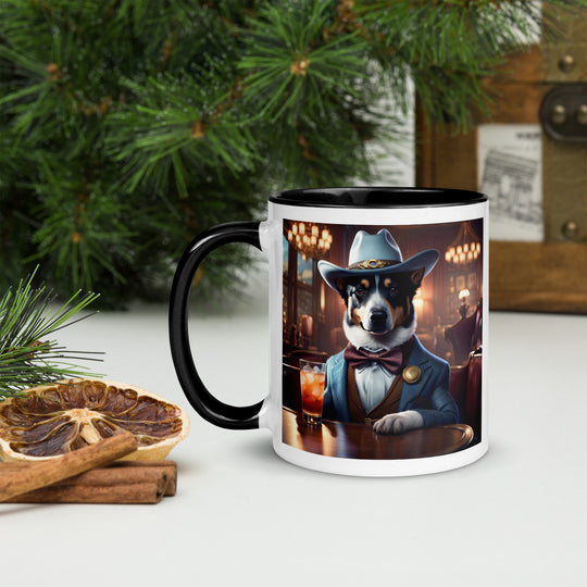 Texas Heeler General- Mug with Color Inside v2