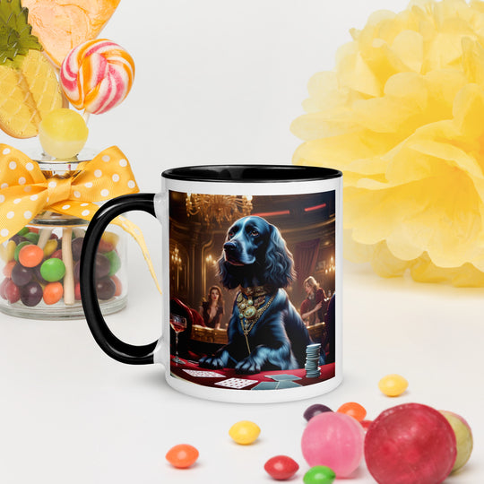 Sprocker Spaniel General- Mug with Color Inside v11