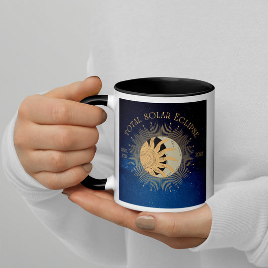 Cavalier King Charles Spaniel Eclipse- Mug with Color Inside v2