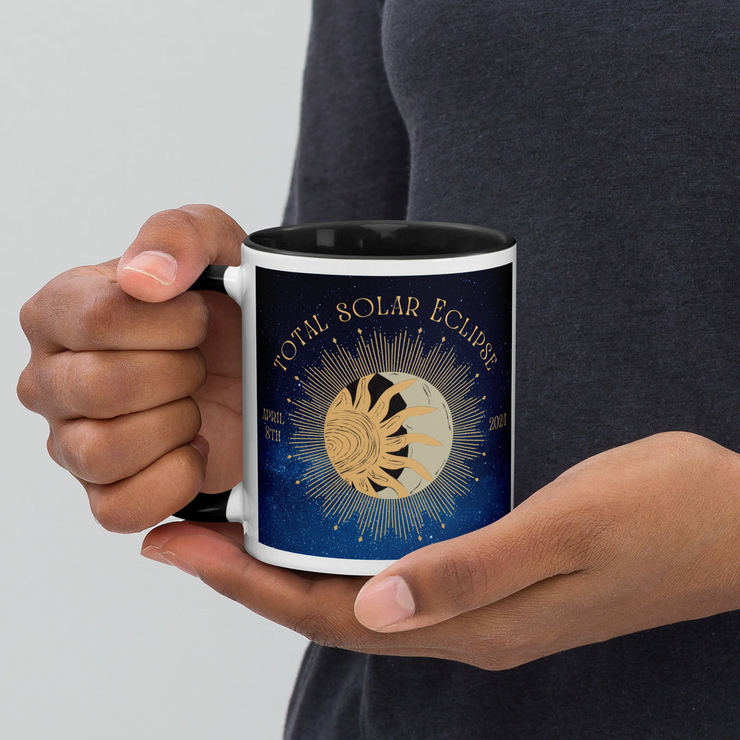 Great Dane Eclipse- Mug with Color Inside v2