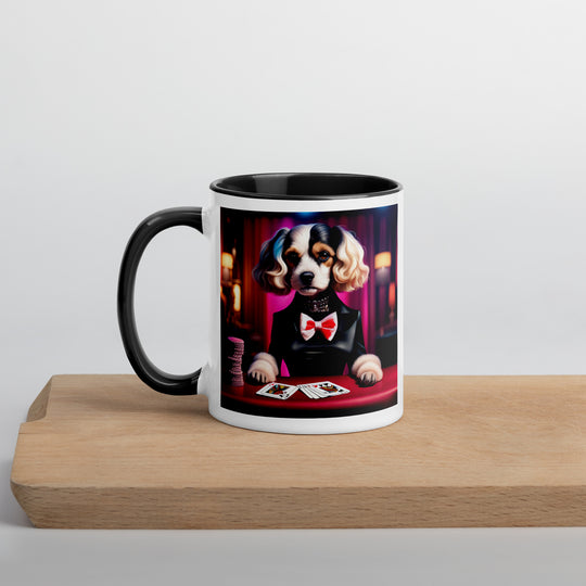 Cavachon- Mug with Color Inside v13