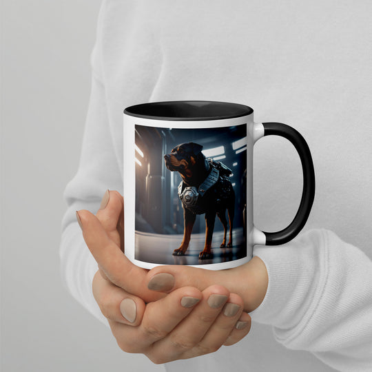 Rottweiler- Mug with Color Inside v2