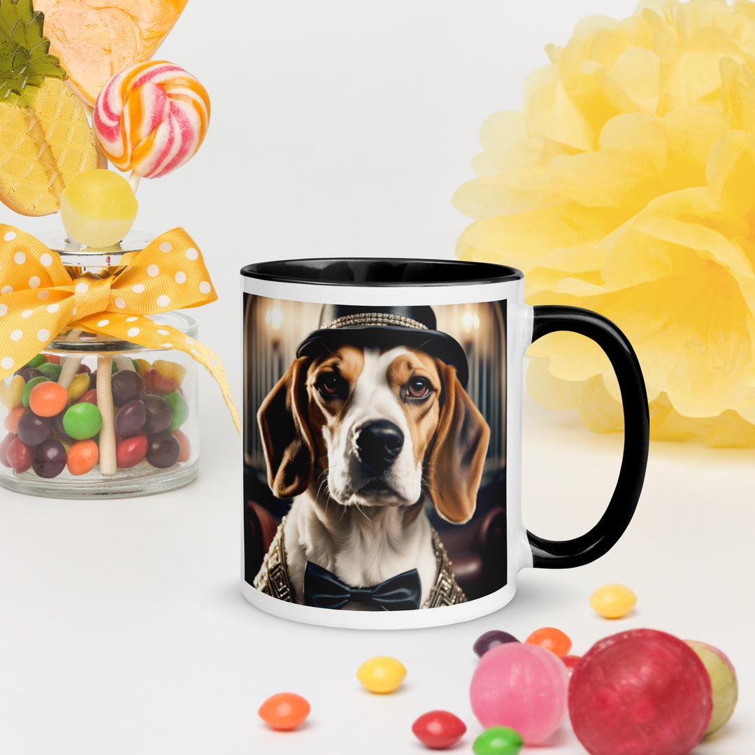 Beagle- Mug with Color Inside v4