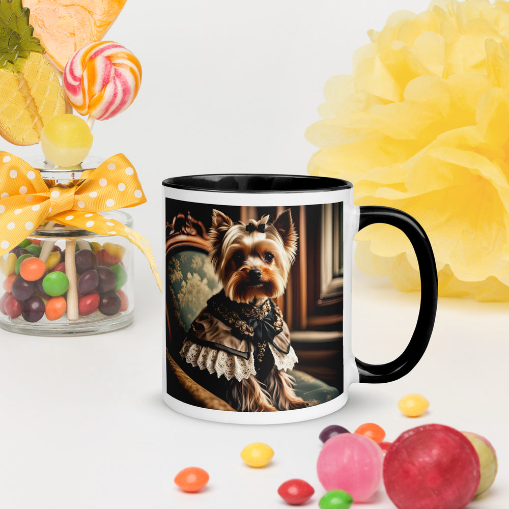 Yorkshire Terrier- Mug with Color Inside