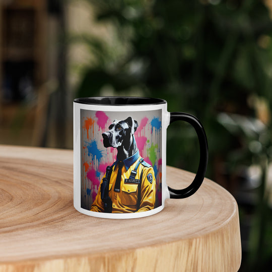 Great Dane- Mug with Color Inside v2