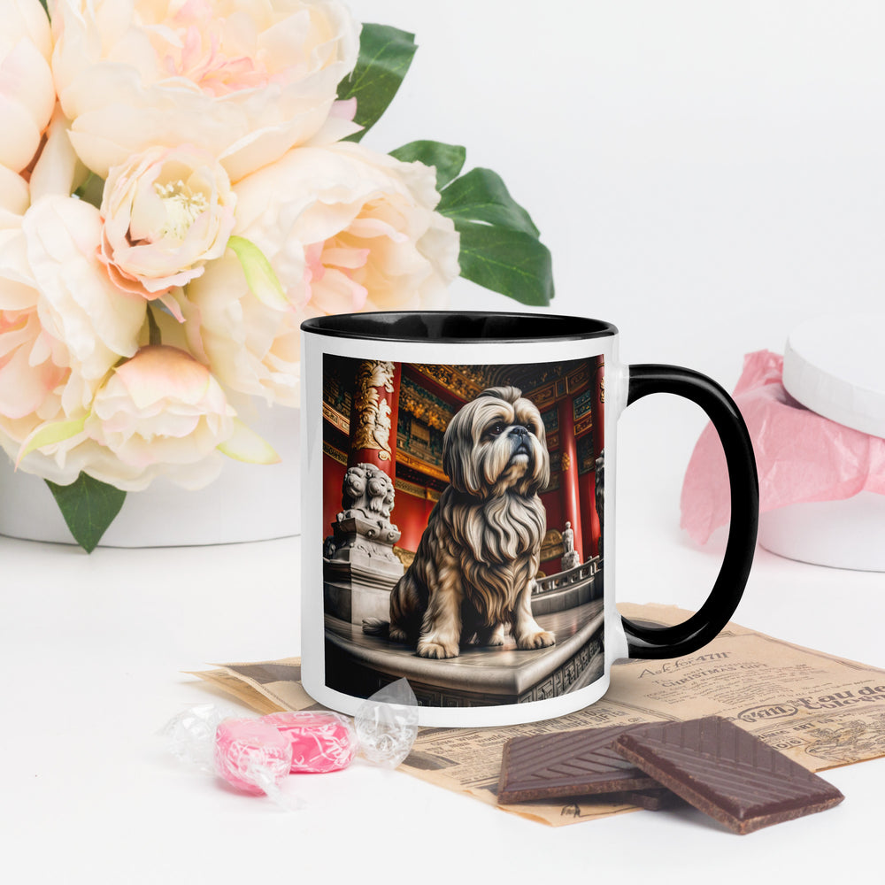 Shih Tzu- Mug with Color Inside v5