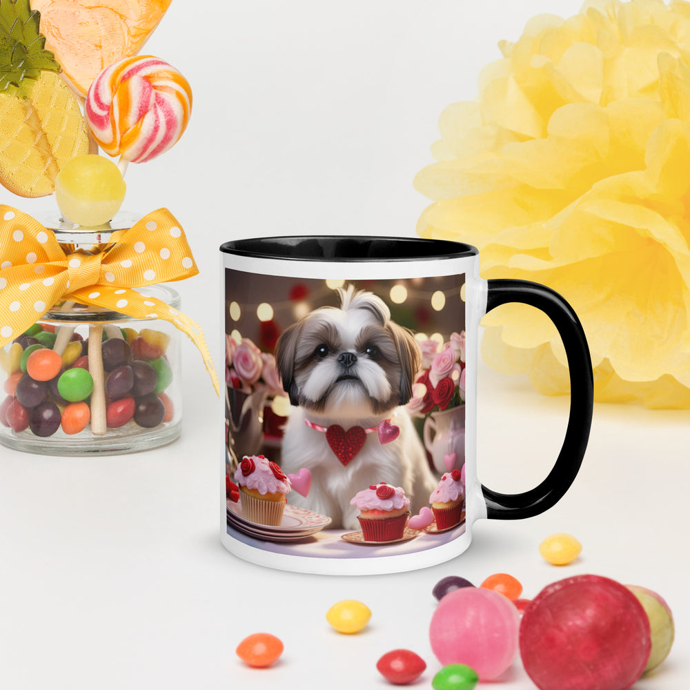 Shih Tzu Romantic- Mug with Color Inside