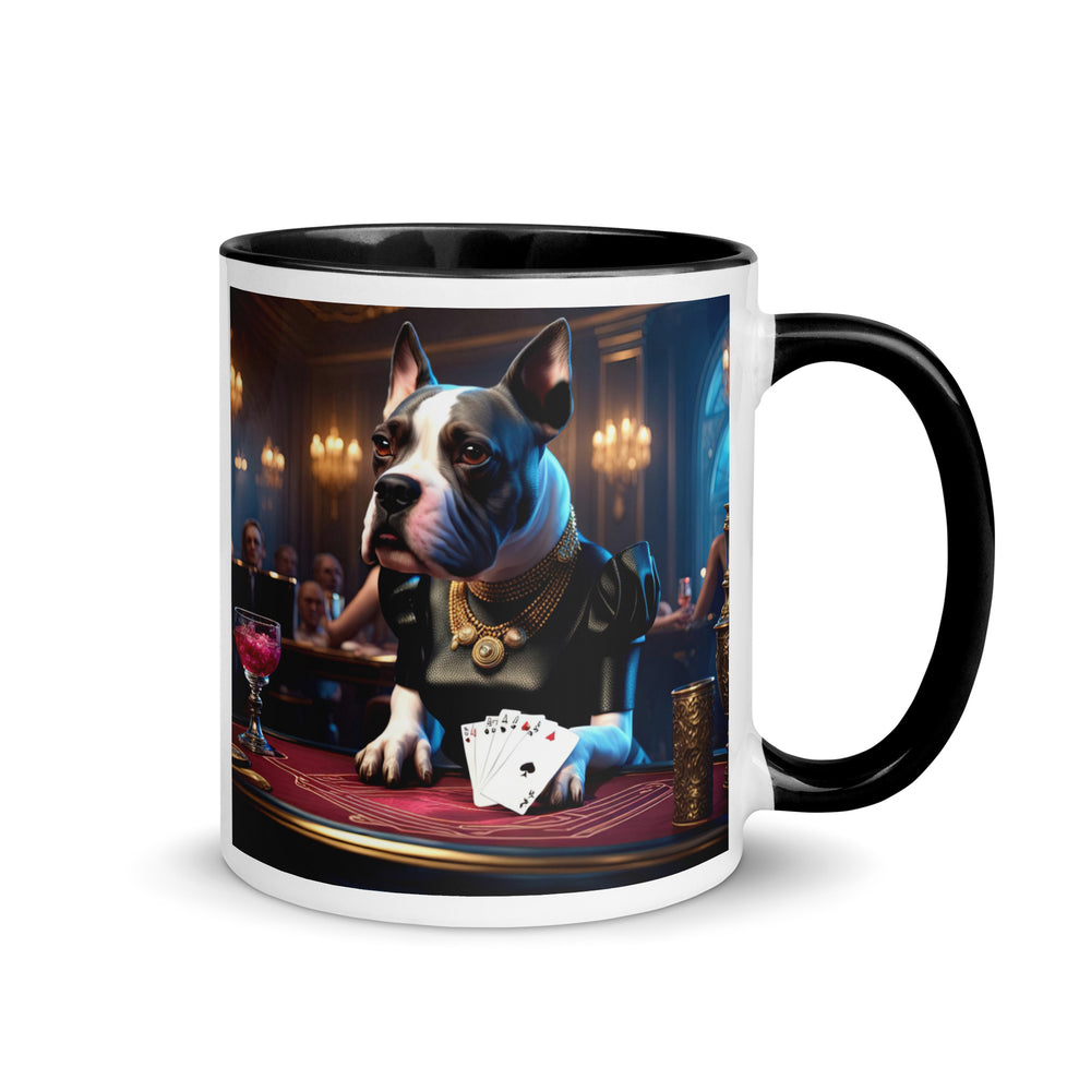 Catahoula Bulldog General- Mug with Color Inside v6